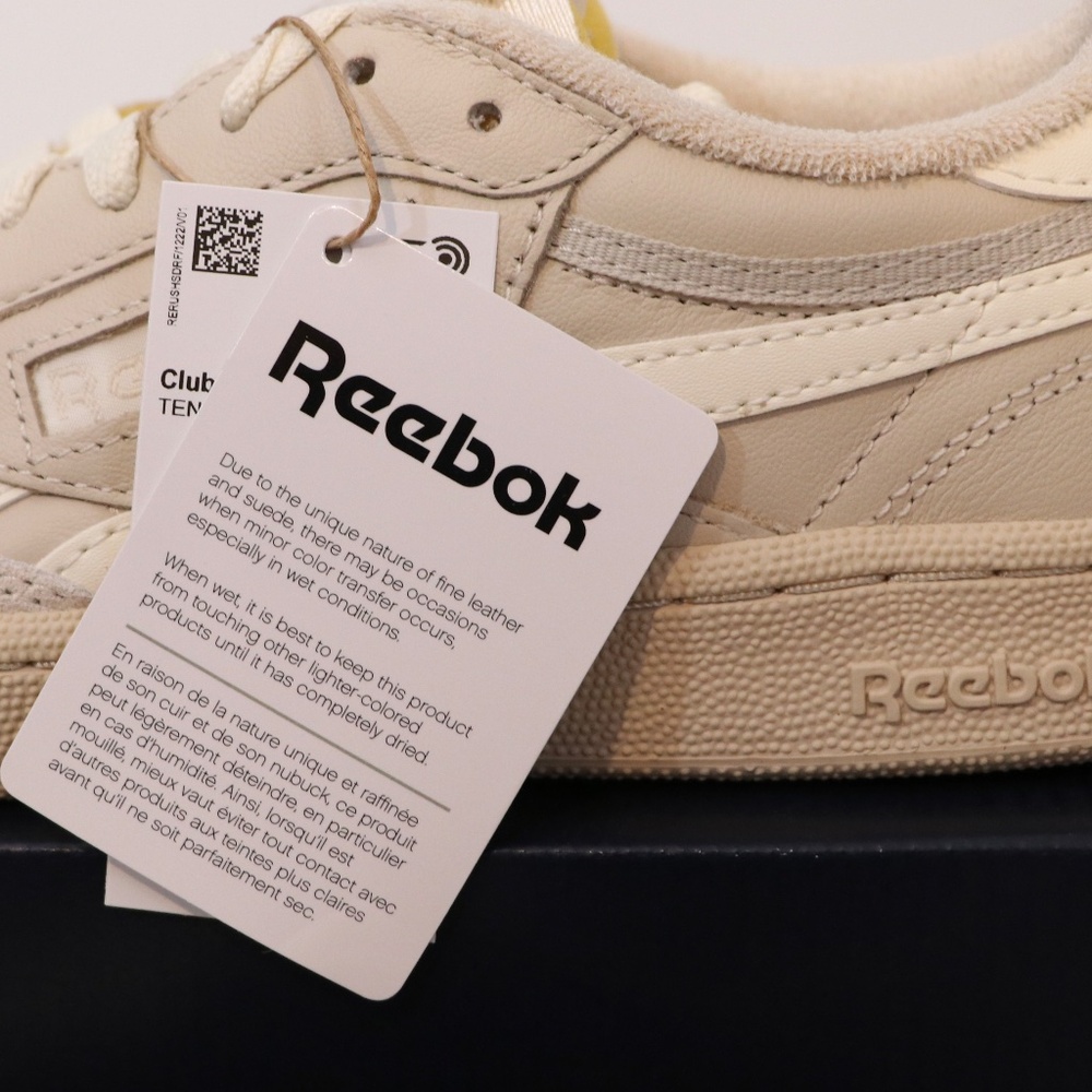 Reebok Women's Club C Revenge Sneaker, Stucco/Vintage Chalk/Paperwhite, 7.5 - Picture 8 of 10